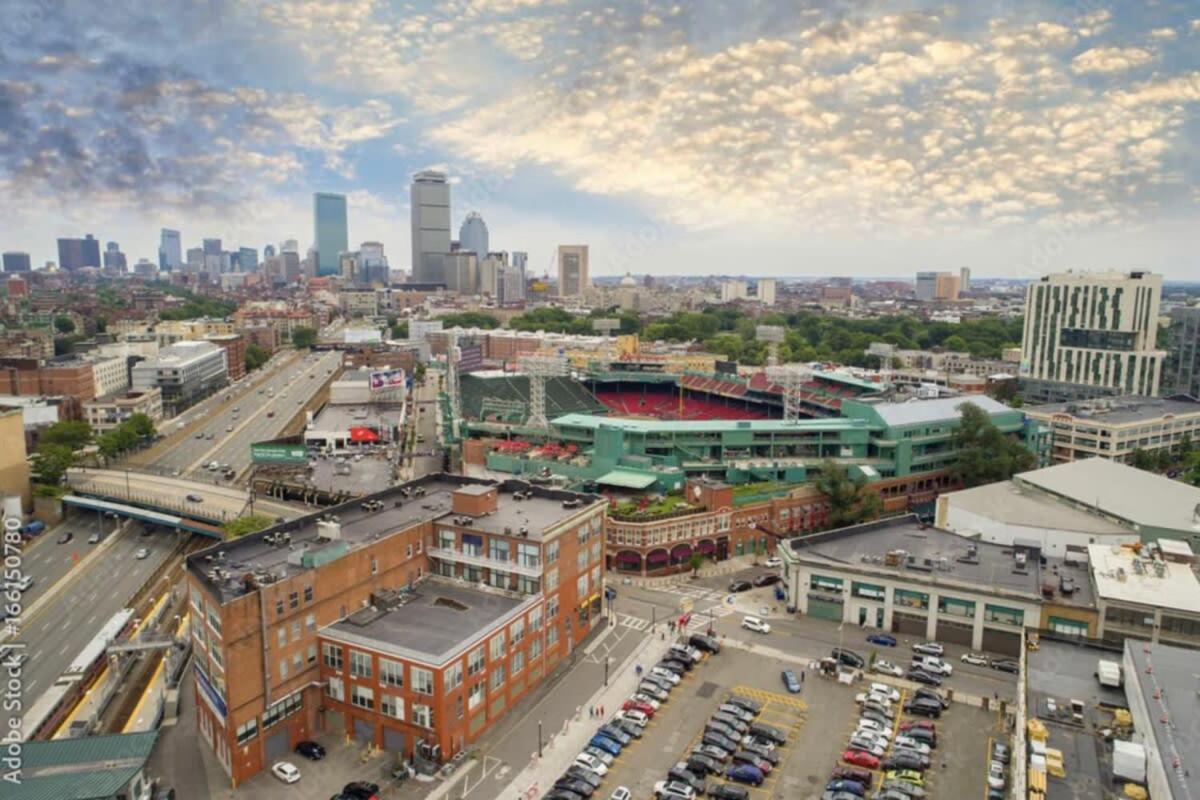 Modern Suite In Fenway Neighborhood Boston Exterior photo